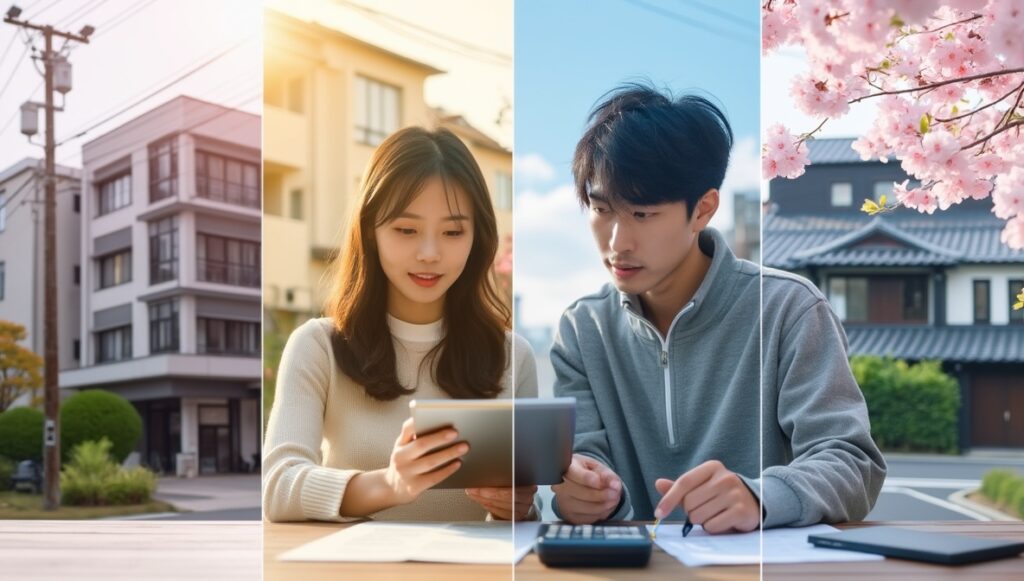 長岡京市の物件タイプ別初期費用比較